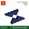 thumbnail image 3 of 85Pcs/lot 6044 Bevel 5 Holes Building Blocks MOC Accessories Compatible With Bricks Children Toys Gift Box 70.Light Bluish Gray about85pcs, 3 of 6