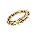 thumbnail image 1 of Gothic Punk Bracelet Titanium Steel Dragon Scale Bangle Gold Scale Bangle 9.05 inches, 1 of 9