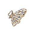 thumbnail image 1 of Pinza de pelo vintage de metal con forma de mariposa, con pedrería, de aleación, sujeción fuerte y antideslizante, para cabello grueso o fino, uso diario, fiestas, regalo para mujeres y niñas, 1 of 2