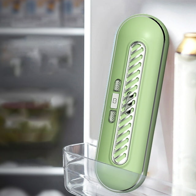 Dvkptbk Air Purifier Mini USB Fridge Deodorizer,Portable Rechargeable Refrigerator Deodorizer,Reusable Refrigerator Deodorizer for Fridge,Car, Closet, Wardrobe Kitchen Utensils & Gadgets