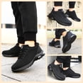 thumbnail image 2 of Safety Work Shoes for Men and women, Steel Toe Lightweight Sneakers with Anti-Puncture Midsole, 2 of 13