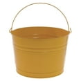 thumbnail image 3 of HUBERT® Beverage Tub Round Yellow Powder-Coated Metal - 13 1/2"Dia x 9"H, 3 of 3