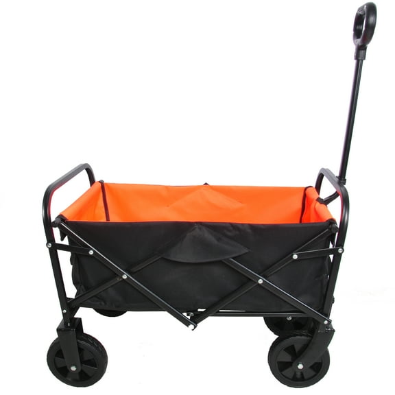 HJRTFLXC Denier fabric Folding Wagon Garden Cart
