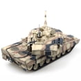 thumbnail image 5 of German Leopard 2A7 PRO Tank Model, 1:72 Scale Alloy Replica for Desk and Shelf Decoration, 5 of 5