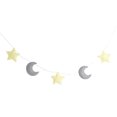 thumbnail image 1 of Decoración de pared de estrellas + Adornos de , Decoración para Colgar en , Colgante Hecho , Artesanías , Amarillo gris Fanmusic Decoración de pared de estrellas, 1 of 6