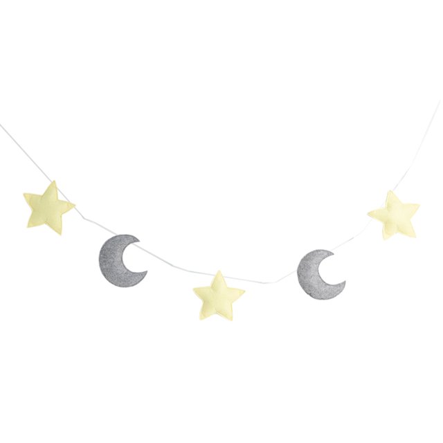 Decoración de pared de estrellas + Adornos de , Decoración para Colgar en , Colgante Hecho , Artesanías , Amarillo gris Fanmusic Decoración de pared de estrellas