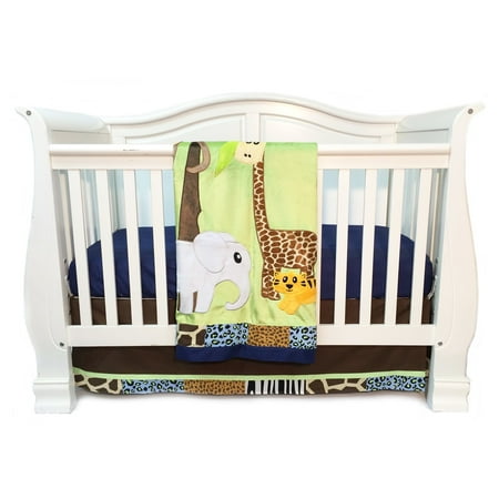One Grace Place Jazzie Jungle Boy 3 Piece Infant Set