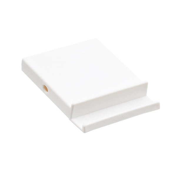Caja de almacenamiento de cables, organizador portátil de cables de datos para cargador de escritorio blanco