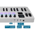thumbnail image 2 of Controlador de teclado MIDI inalámbrico M-VAVE SMK-37 Pro de 37 teclas, 2 of 7