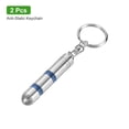 thumbnail image 3 of Uxcell 2pcs Anti-Static Keychain Magnetic Head Car Static Human Body ESD Tool Electricity Discharge Remover Keychains for Car Door House, Blue, 3 of 7