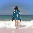 thumbnail image 6 of PHYHOO  Soccer Microfiber Sand Free Beach Towel Oversized Quick Dry Absorbent for Pool Swimming Bathroom Beach Towel 30x60in, 6 of 8