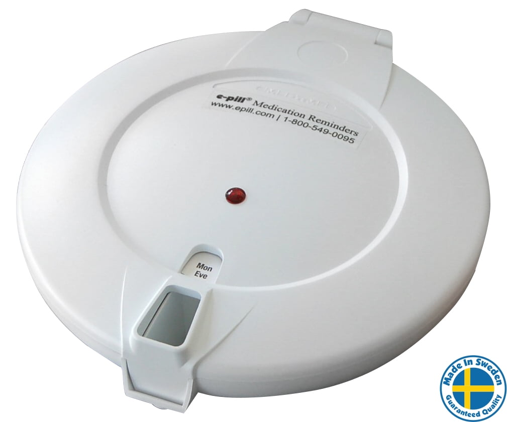 epill MedTime Advanced Locked Automatic Pill Dispenser