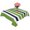 Green, variant on Green Navy Blue Striped Table Cloth Waterproof Tablecloths, Modern White Abstract Art Aesthetics Tablecloth Dining Table Cover for Kitchen Party Tabletop Outdoor, Rectangle Tablecloth 52x70 Inch
