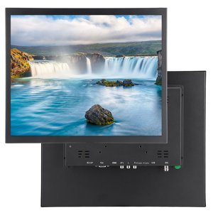 Moniteur Résistant Interfaces multiples de moniteur intégré PC Pour les caméras de surveillance EU Connecteur