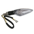 thumbnail image 4 of 4Pcs 12V Carbone Moto LED Clignotant Lumière Jaune Ampoule, 4 of 4