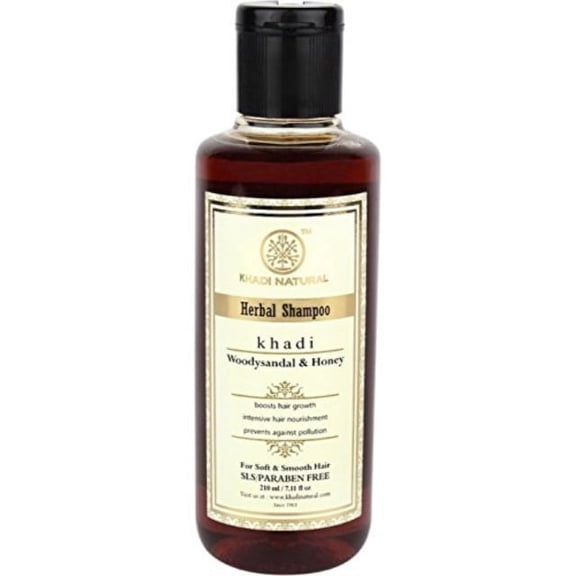 Khadi Natural Woody Sandal  Honey Hair Cleanser - 210 ml