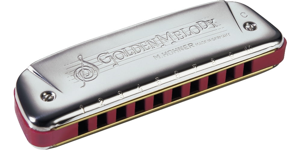 542 Golden Melody Harmonica