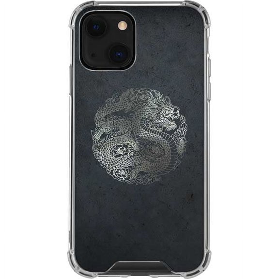 Skinit Fantasy & Dragons Chinese Black Dragon iPhone 13 Clear Case