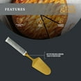 thumbnail image 6 of Thyme & Table Non Slip Gold Stainless Steel Pie Server with Ceramic Dot Pattern Handle, 6 of 8