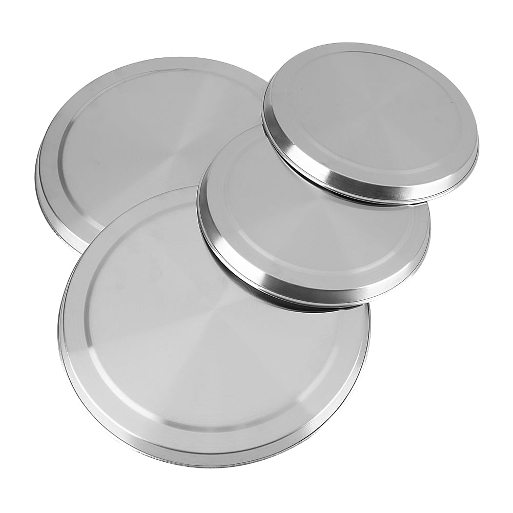 Yosoo 4Pcs/Set Stainless Steel Kitchen Stove Top Burner Covers Cooker