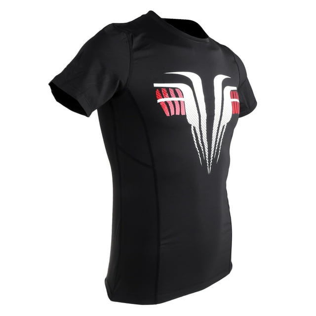 de capa base de compresión para hombre Medias de Ropa Camiseta Tops METRO shamjiam Camiseta atlética apretada para hombre