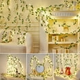 thumbnail image 3 of KAiSnova Thanksgiving Lights 10FT 30 LED Fall Lights 3D Pumpkin Maple Leaf Acorn Battery Operated String Lights Halloween Decorations Indoor Fall Decorations for Home Garland Party Autumn, 3 of 10