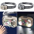 thumbnail image 2 of Waterproof COB LED MotionSensor Head Torch Headlight USB Rechargeable Head, 2 of 8