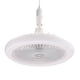 thumbnail image 2 of Hxlamzoo E27 Ceiling Fan With Lights Enclosed Low Fan Light Ceiling Light With Fan Hidden Electric Fan Delier Gimbal Lamp Three Color Dimming Summer essential, 2 of 9