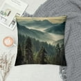 thumbnail image 2 of JRXY  Decorative Pillow Cover Scenery Pattern Throw Pillow Cover Cushion Cover Pillow case  White, 2 of 5