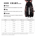 thumbnail image 6 of Mrmall Mens Baggy Wide Leg Jeans Flower Embroidered Loose Fit Y2K Hip Hop Streetwear Denim Pants, 6 of 6