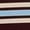 Brown Tricolor, variant on Women's Lapel Collar Striped Short Sleeve Slim Bodycon Midi Dress White&Red S
