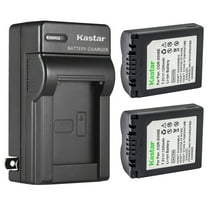 Kastar 2-Pack Battery and AC Wall Charger Replacement for Panasonic CGA-S006 CGA-S006e CGR-S006 CGR-S006e DMW-BMA7 Battery, DE-A44 DE-994 DE-994A Charger, Leica BP-DC5 Battery, Leica V-LUX1 Camera