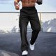 thumbnail image 4 of Ceisia Men's Spring Summer Workwear Pants - Solid Gift Color Casual Multi-Pocket Button Waist Straight-Leg Outdoor Trousers, 4 of 6