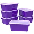 thumbnail image 1 of STOREX Petit Bac à Casiers, avec Couvercle, Salle de Classe Violet (Caisse de 5), 1 of 2
