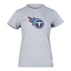 thumbnail image 1 of NFL Playera Aficionado Básica Tennessee Titans Gris para Mujer, Talla Chica, 1 of 5