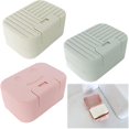 thumbnail image 1 of 3 Cajas De Jabón, Caja De Almacenamiento De Jabón De Viaje Portátil, Material De Pp De Protección Ambiental De Secado Rápido Adecuado Para El Hogar, Baño, Senderismo, Viajes. Afortunado Sencillez, 1 of 4