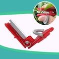 thumbnail image 4 of Pruning ShearsforGardening, Floral Shears, Garden Snips, Handheld Design, Plastic Grip, Stainless Steel Blade, Spring Loaded, Red, 1 Pc, 4 of 5