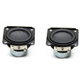 thumbnail image 1 of 2pcs 1.8 Inch Audio Speaker 4Ω 10W 48mm Bass Multimedia Loudspeaker DIY Sound Mini Speaker with Mounting Hole, 1 of 4