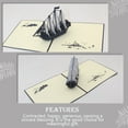 thumbnail image 4 of Shisuyan Graduation Greeting Cards Blue Paper 1Pack Exchanging Greetings, 4 of 8