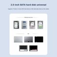 thumbnail image 3 of Caja Ssd Hdd De 2,5 Pulgadas ORICO 2520U3 USB3.0 Estuche para disco duro 2.5 pulgadas SATA HDD SSD Recinto (Negro), 3 of 6