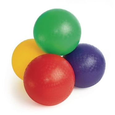 Discount School Supply Best Value Playground Balls - Set of 4