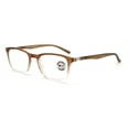 thumbnail image 2 of Slim Low Profile Anti Blue UV Protection with Anti-Reflective AR Coating Reading Glasses - Clear Lens Reader CR04AB +1.50, 2 of 4