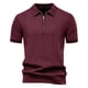 thumbnail image 2 of pstuiky camisetas de hombre, Suéter informal de manga corta con cuello vuelto, cómodo y liso para hombre ropa de hombre s, 2 of 3
