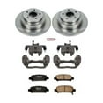 thumbnail image 2 of PowerStop Rear Stock Replacement Brake Pad and Rotor Kit with Calipers Fits: SUBARU Select Models KCOE449, 2 of 5