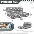 thumbnail image 7 of Uorisanigo RV Dinette Cushion Covers Camper Dinette Seat Covers Washable Bohinia Elephant Couch Cushion Slipcovers for RV Camper Car Bench Seats (1 Backrest Cover & 1 Bench Cover), 7 of 7