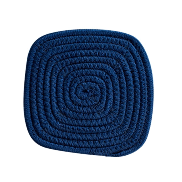 Slhljlin - Salvamanteles de cocina para vidrio y botellas, tejido de hilo de algodón, almohadillas para ollas calientes, tapetes calientes y reposacucharas para cocinar y hornear (C)