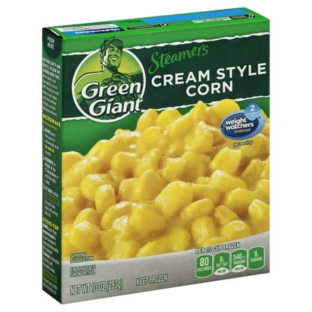 General Mills Green Giant Steamers Cream Style Corn, 10 oz