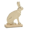 thumbnail image 2 of Melrose Sitting Rabbit Metal Figures - 8.25" - Set of 2, 2 of 3