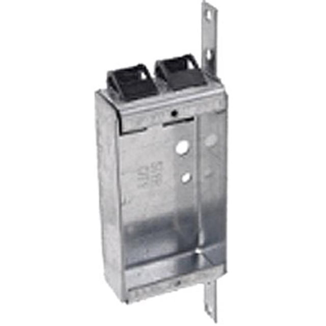 Thomas & Betts SSQV Non-Gangable Switch Box with V Bracket Non-Metallic Clamp - 3.75 x 2 x 1 in.