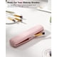 thumbnail image 2 of Almacenamiento de brochas de maquillaje grande de color rosa, soporte de brochas de maquillaje para viajes de negocios, viajes, compras, organizador de brochas de maquillaje, estuche de brochas de maquillaje de viaje Rojo Verde, 2 of 5